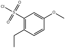 2-乙基-5-甲氧基苯磺酰氯,1351416-48-2,结构式