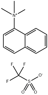 1-Naphthalenaminium, N,N,N-trimethyl-, 1,1,1-trifluoromethanesulfonate (1:1)