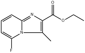 ethyl 5-fluoro-3-methylimidazo[1,2-a]pyridine-2-carboxylate Struktur