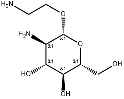 2-AMINOETHYL 2-AMINO-2-DEOXY-Β-D-GLUCOPYRANOSIDE, 1354622-16-4, 结构式