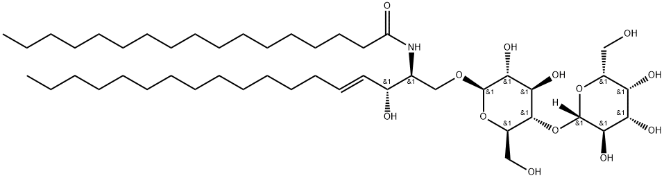 C17 Lactosylceramide (d18:1/17:0) Struktur
