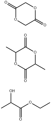 Poly(D,L-lactide-co-glycolide) 结构式