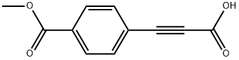 3-(4-(甲氧羰基)苯基)丙炔酸, 1357155-90-8, 结构式