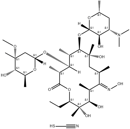 Erythromycin Impurity 3, 1357466-70-6, 结构式
