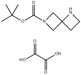 tert-butyl 1,6-diazaspiro[3.3]heptane-6-carboxylate, hemioxalate salt Struktur