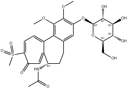 N-[(10S)-14-methanesulfonyl-3,4-dimethoxy-13-oxo-5-{[(2S,3R,4S,5S,6R)-3,4,5-trihydroxy-6-(hydroxymethyl)oxan-2-yl]oxy}tricyclo[9.5.0.0^{2,7}]hexadeca-1(16),2(7),3,5,11,14-hexaen-10-yl]acetamide|N-[(10S)-14-methanesulfonyl-3,4-dimethoxy-13-oxo-5-{[(2S,3R,4S,5S,6R)-3,4,5-trihydroxy-6-(hydroxymethyl)oxan-2-yl]oxy}tricyclo[9.5.0.0^{2,7}]hexadeca-1(16),2(7),3,5,11,14-hexaen-10-yl]acetamide