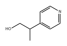 4-Pyridineethanol, β-methyl- Struktur