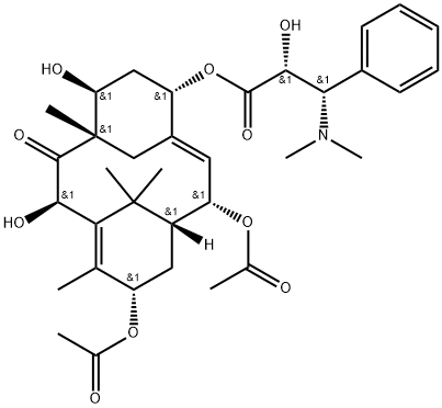 紫杉碱A, 1361-49-5, 结构式