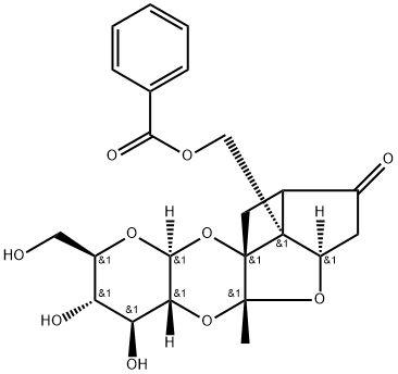 Paeoniflorin Structure