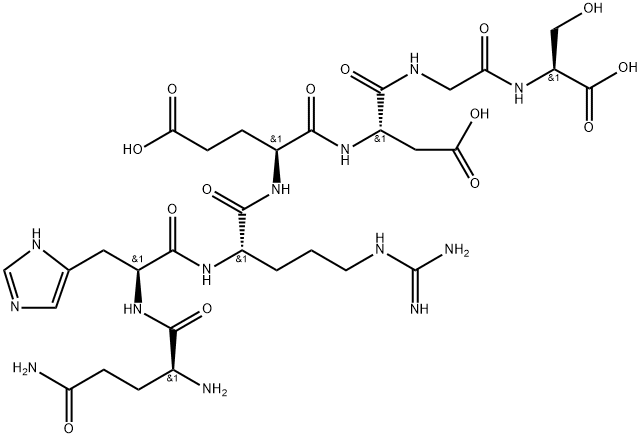 Amyloid β-Protein (1-6) Struktur