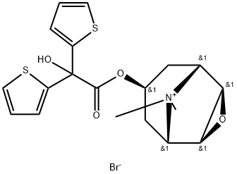 噻托溴铵溴杂质I,136521-48-7,结构式