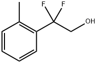 Β,Β-二氟-2-甲基-苯乙醇 结构式