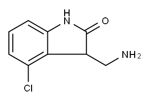 3-(aminomethyl)-4-chloro-2,3-dihydro-1H-indol-2-one|