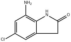 7-Amino-5-chloroindolin-2-one Struktur