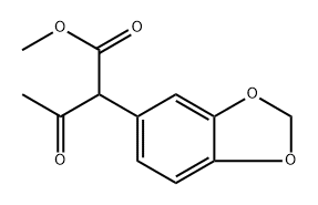 1,3-Benzodioxole-5-acetic acid, α-acetyl-, methyl ester
