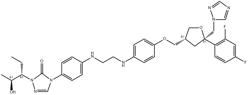 泊沙康唑杂质40, 1370190-94-5, 结构式