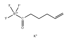 Potassium hex-5-enoyltrifluoroborate >=95% 化学構造式