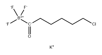 Potassium 6-chlorohexanoyltrifluoroborate >=95% Structure