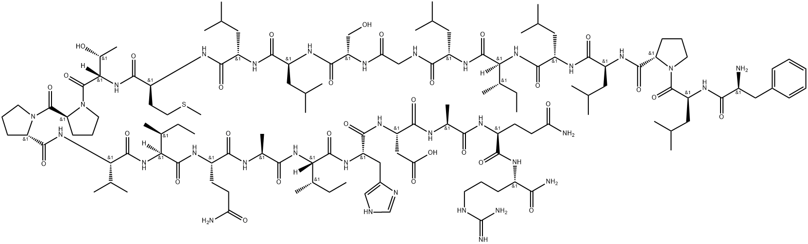 poneratoxin Structure