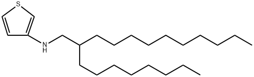 3-Thiophenamine, N-(2-octyldodecyl)- Structure