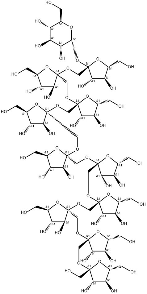 フルクトオリゴ糖DP11 (GF10) 化学構造式