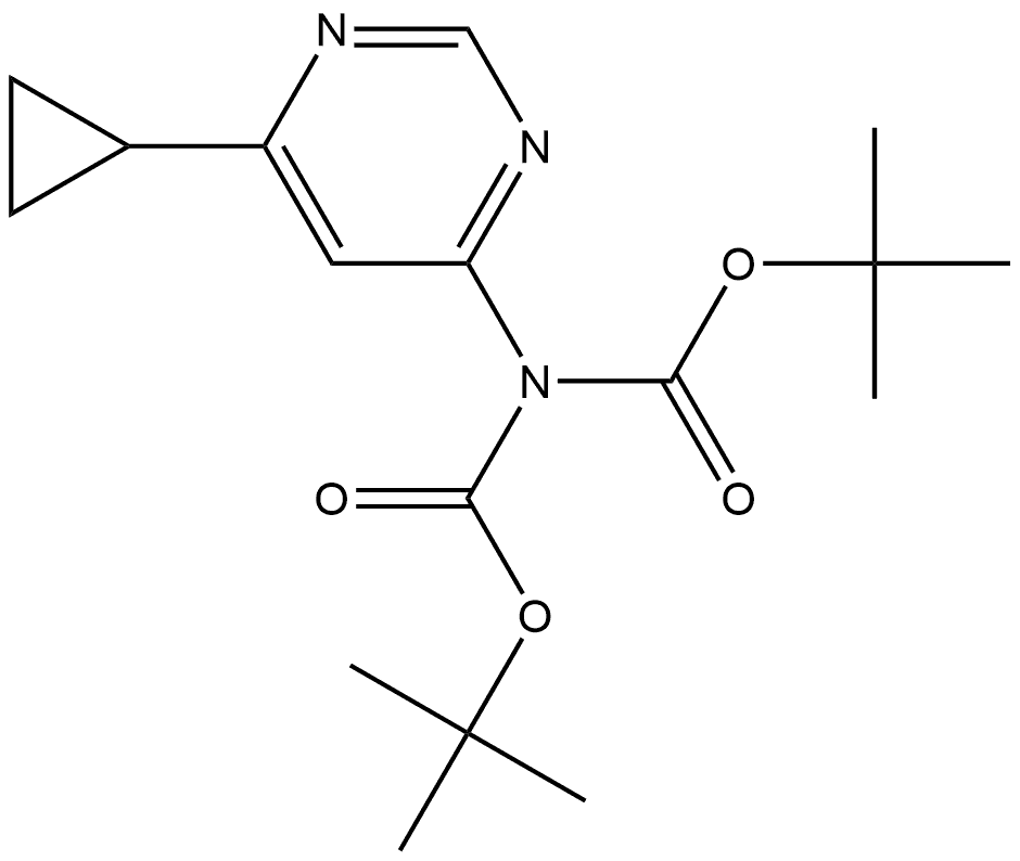 Imidodicarbonic acid, 2-(6-cyclopropyl-4-pyrimidinyl)-, 1,3-bis(1,1-dimethylethyl) ester