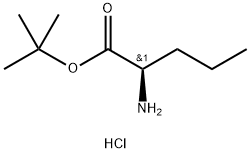 D-Norvaline t-butyl ester hydrochloride 结构式