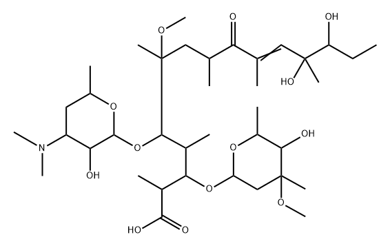 克拉霉素杂质14 结构式