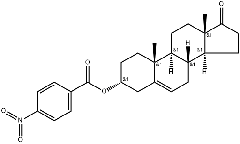 (3α)-3-[(4-Nitrobenzoyl)oxy]androst-5-en-17-one Structure