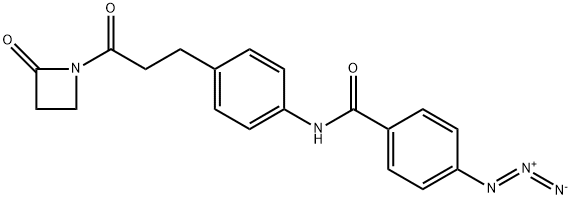 AZD-酰胺-苯基-叠氮, 1383544-71-5, 结构式