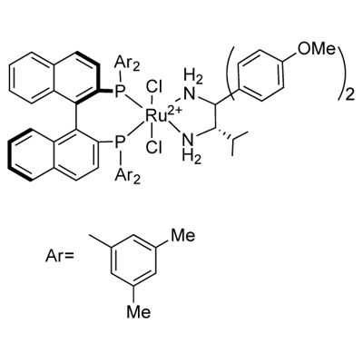 Chloro{(R)-(+)-2,2'-bis[di(3,5-xylyl)phosphino]-1,1'-binaphthyl} [(2R)-(-)-1-(4-Methoxyphenyl)- 1 (4-Methoxyphenyl-kC)-3- Methyl-1,2-butanediaMine]rutheniuM(II) (R)-RUCY XylBINAP