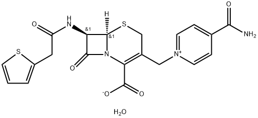 CEPHALONIUM DIHYDRATE STANDARD, 1385046-35-4, 结构式