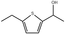1-(5-Ethylthiophen-2-yl)ethanol Struktur
