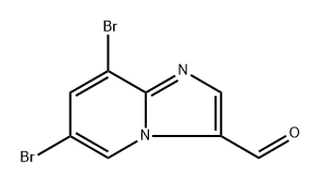 6,8-dibromoimidazo[1,2-a]pyridine-3-carbaldehyde|