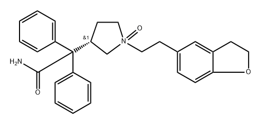Darifenacin N-Oxide Impurity Structure