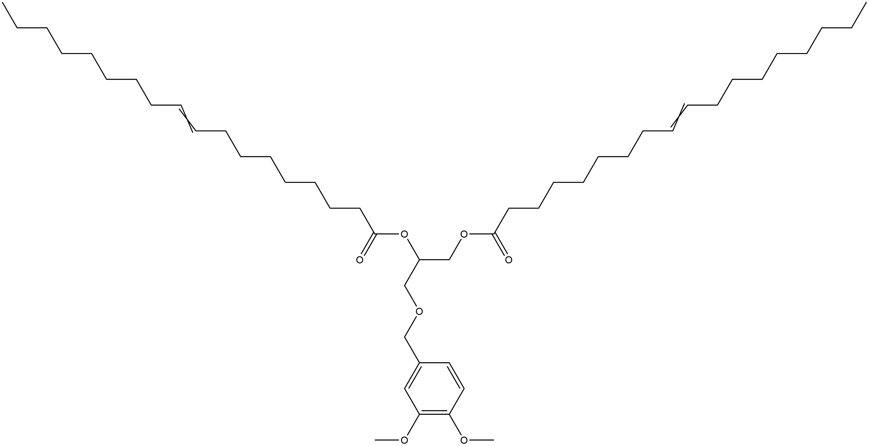 9-Octadecenoic acid (9Z)-, (1S)-1-[[(3,4-dimethoxyphenyl)methoxy]ethyl]-1,2-ethanediyl ester (9CI)