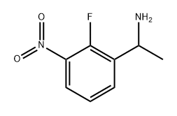 Benzenemethanamine, 2-fluoro-α-methyl-3-nitro- Structure
