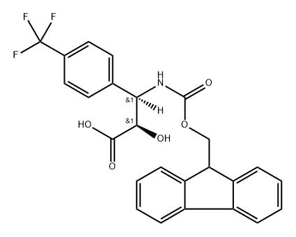 1391405-82-5 N-(9H-Fluoren-9-yl)MethOxy]Carbonyl (2R,3R)-3-Amino-2-hydroxy-3-(4-trifluoromethyl-phenyl)propionic acid