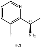 (R)-1-(3-氟吡啶-2-基)乙胺二盐酸盐, 1391475-97-0, 结构式