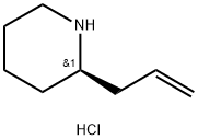 (2R)-2-PROP-2-ENYLPIPERIDINE HCl 结构式