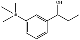 1-(3-(trimethylsilyl)phenyl)propan-1-ol Structure