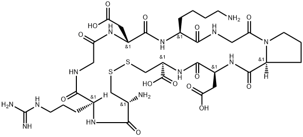 iRGD肽, 1392278-76-0, 结构式