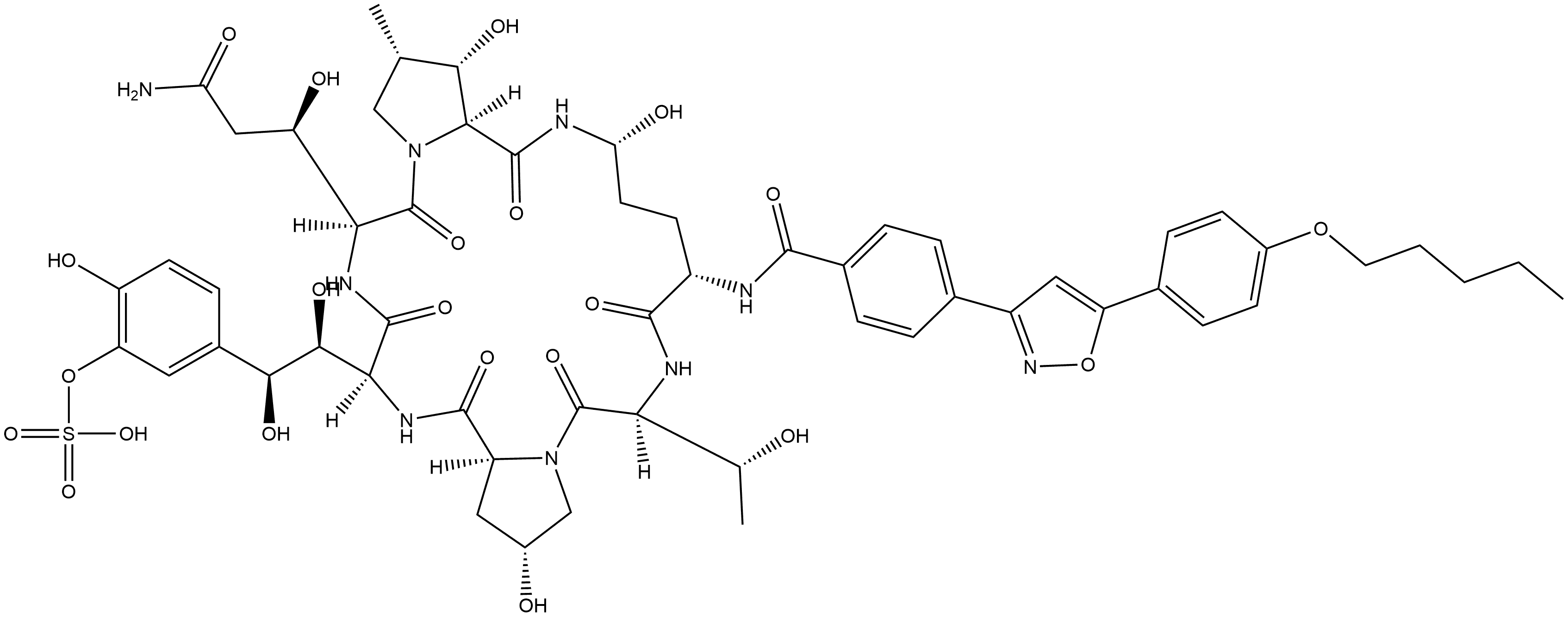 米卡芬净钠有关物质4,1392514-02-1,结构式