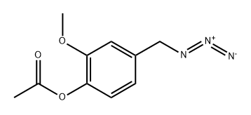 Phenol, 4-(azidomethyl)-2-methoxy-, 1-acetate