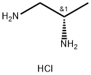 1,2-Propanediamine, hydrochloride (1:1), (2S)- Struktur