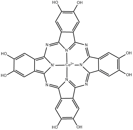 八羟基酞菁钴, 1395198-61-4, 结构式