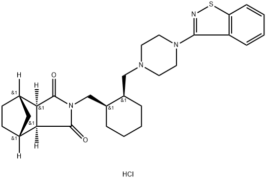 Lurasidone Impurity 47 HCl Structure