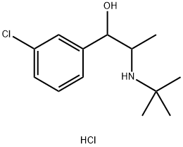 rac threo-Dihydro Bupropion Hydrochloride Struktur
