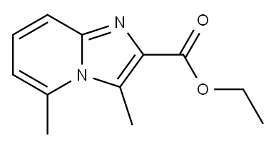 ethyl 3,5-dimethylimidazo[1,2-a]pyridine-2-carboxylate Structure