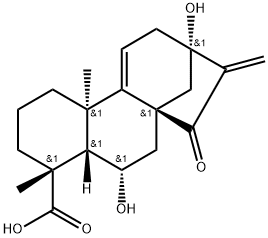 Pterisolic acid A 化学構造式